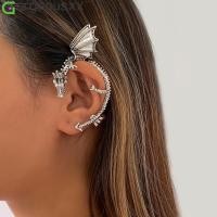 ราคา เครื่องประดับ ต่างหู แบบคลิปหนีบ รูปมังกรบิน สไตล์วินเทจ สําหรับผู้หญิง (21077996103)