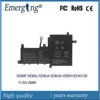 ราคา 11.52โวลต์42WH ใหม่แล็ปท็อปแบตเตอรี่ B31N1729สำหรับ ASUS S5300F S5300U S530UA X530FN (27455308922)