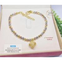 ราคา IT'S MEสร้อยข้อมือเงินแท้92.5% แบบ 3 กษัตริย์ เม็ดเงินอิตาลี ร้อยตุ้งติ้งหัวใจ น่ารักๆ Free size 6.5-7.5 นิ้ว :TH0391 (19280955775)