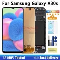 ราคา 6.4 Super Amoled สําหรับ Samsung Galaxy A30s A307F A307 A307FN จอแสดงผล LCD Touch Screen Digitizer สําหรับ Samsung A30S LCD (48053475924)