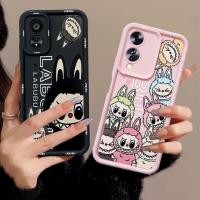 ราคา ราคาถูก เคสกันกล้อง สกรีนการ์ตูนลาบูบู้ OPPO A15S A16 A57 A58 Y12 Y20 Y21S VIVO Samsung A05S A14 Y02S RENO11 A79 IPHONE (24228720847)