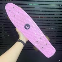 ราคา Skateboard สเก็ตบอร์ด สีชมพู **มือสอง** (25690951701)