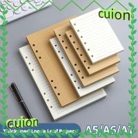 ราคา CUION1413 80Sheets Notebook Refill Paper, A5/A6/A7 แนวนอน Line/Blank Loose Leaf Paper, Simple กระดาษคราฟท์ Notepad ภายในกระดาษนักเรียน (56402923236)