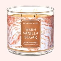ราคา เทียนหอม Bath and Body Works กลิ่น WARM VANILLA SUGAR (8012655437)