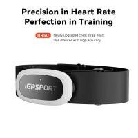 ราคา IGPSPORT HR50 Heart Rate Monitor สายรัดหน้าอกขี่จักรยาน ANT+ บลูทูธ IPX7 กันน้ํา Heart Rate Sensor (23670042428)