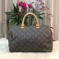 ราคา Louis Vuitton Monogram Speedy 30 Authentic % (9140003478)