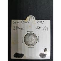 ราคา เหรียญเงินต่างประเทศGreat Brit ปี ค.ศ.1901 3 pence #เหรียญหายาก #เหรียญสะสม (42461354116)