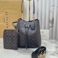 ราคา พร้อมส่ง กระเป๋าสะพายข้าง ผู้หญิง cOacH ทรงขนมจีบ สีน้ำตาล สวยหรู (43376898000)