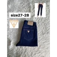 ราคา GUESS Straight Leg Jeans แท้% มือสอง (28906733017)