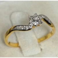 ราคา แหวนเพชรแท้ทองคำแท้ (242166371)