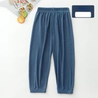 ราคา พร้อมสต็อก110-170เซนติเมตรฤดูร้อนเด็กผ้าไหมน้ําแข็งสั่นกางเกงชายหญิงลูกอมสีข้อเท้ายาวป้องกันยุงกางเกงบ้านชุดนอนกางเกง (29600023303)