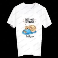 ราคา เสื้อยืดลายการ์ตูน Exotic pet - JUST DO IT TOMORROW T-Shirt Unisex JUSTOM79 Ball Python งูบอลไพธอน (43813679494)