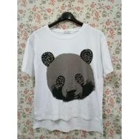 ราคา เสื้อยืดลายหมีแพนด้า (749924002)