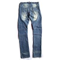 ราคา Biker Jeans INDIO เอว 33 นิ้ว ยีนส์ผ้ายืดฟอกสวยมือสอง (26111378931)