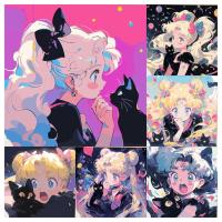 ราคา [KS] ชุดงานปักครอสติชเม็ดบีด ทรงเพชร ลายเซเลอร์มูน 5d ขนาด 30x30 ซม. 40x40 ซม. 50x50c สําหรับตกแต่งบ้าน ห้องนอน ห้องนั่งเล่น (22563610422)