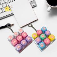 ราคา [JBTH] 9 คีย์คีย์บอร์ดเงียบพวงกุญแจ Creative Cat Paw ปุ่ม Keycap ของเล่นบรรเทาความเครียด Fidget ของเล่นเด็กผู้ใหญ่ของขวัญ [JB] (55003951101)