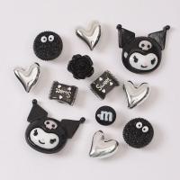 ราคา ♞Crocs Accessories Cute Black Cromi Shoes (25227664613)