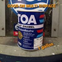 ราคา TOA FLAT ENAMEL สีน้ำมันเคลือบด้าน F222 F555 F888 (3943209274)