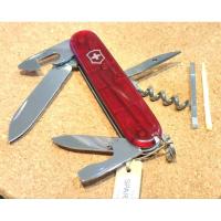 ราคา มีด Victorinox มีดสวิส รุ่น Spartan 91mm. Transparent สีใส ของแท้ มือสอง สภาพดี (25960642678)
