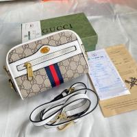 ราคา กระเป๋าสะพายข้าง GG สีขาว /น้ำตาล พร้อมสายหนังปรับความยาวได้ งานพร้อมกล่อง (27906471337)