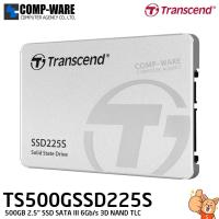 ราคา Transcend SSD225S 500GB 2.5" SSD SATA III 6Gb/s 3D NAND TLC - TS500GSSD225S - 3Y Warranty (21489429638)