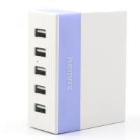 ราคา Remax 5 Port USB Charger (Purple) (636927026)