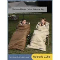 ราคา ถุงนอน เบาะที่นอน ถุงนอนผู้ใหญ่หนาป้องกันฤดูหนาวตั้งแคมป์กลางแจ้งสำนักงานอุ่นพักกลางวันเลียนแบบถุงนอนคู่เดี่ยว (54302803290)