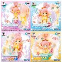 ราคา One Piece: Princess Shirahoshi figures, I Love Shirahoshi Girlish version เจ้าหญิงชิราโฮชิ ครบเซท4ตัว มือ1 Lot JP แมวทอง (2371507690)