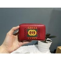 ราคา Gucci Print leather card case มือสองของแท้ (13202851401)