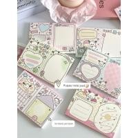 ราคา กระดาษฉีก โพสอิท กระดาษโน้ตแนวนอนของลูกสุนัขน่ารักต้นฉบับบันทึกการศึกษาไม่มีลายสก็อตนักเรียนบัญชีมือวัสดุฐานกระดาษโน้ต (55204865518)