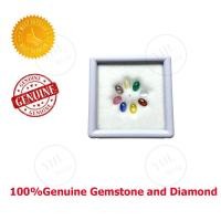 ราคา YHL พลอย9สี พลอยนพเก้า พลอยนพรัตน์ อัญมณี9มงคล พลอยแท้ เพชรแท้ พลอยนพเก้าแท้ เสริมดวง บารมี โชคลาภ (วงรี) (4047655430)