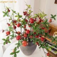 ราคา ภาพลวงตา สาขาทับทิมประดิษฐ์,6-ผลไม้ ทําด้วยมือจําลองทับทิมผลไม้,บอนไซดอกไม้ปลอมพลาสติกหรูหราสมจริงปลอมพืชตกแต่งสวนกลา (52702991288)