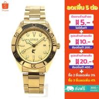 ราคา นาฬิกาข้อมือชายCONAVINแท้ เรือนและสาย ทอง2ไมครอน ระบบAnalog วันที่ หน้าปัดชัดเจน สวยหรู (7453323933)