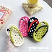 ราคา เคสโทรศัพท์ซิลิโคน ลายช่องรองเท้าแตะ สําหรับ iPhone 14ProMax 13 iPhone11 12 ProMax (18690133845)