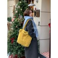 ราคา กระเป๋าสะพายตุ๊กตาสีเหลืองมัสตาร์ด สไตล์เฉพาะตัว (48200712740)