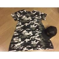 ราคา เดรสคอวี ลายทหาร (14702495)
