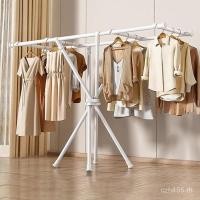 ราคา ไม้แขวนเสื้อชั้นราวตากผ้าราวตากผ้าในครัวเรือนพับเก็บได้ราวคู่ผ้านวมพับก้านอบแห้งราวตากผ้า 8รัฐบาล (51602425439)