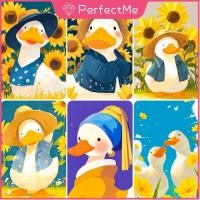 ราคา 【PM 】 การ ์ ตูนเป ็ ด 5D ภาพวาดเพชรปักครอสติชชุดเพชรอะคริลิครอบเพชรภาพวาดสําหรับตกแต ่ งบ ้ านหมีน ้ อย Van Gogh แขวนภาพวาด 5242 (25731814068)