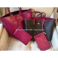 ราคา Coach Tote 36658 ตัวกระเป๋ากลับด้านใช้งานได้ 2 ด้าน (99611560)
