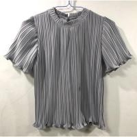 ราคา เสื้ออัดพลีทสีเทา เนื้อผ้าดี ของจริงสวยมากค่ะ (149273512)