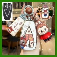 ราคา 【ลายสองด้าน】Key Case เคสกุญแจ CHANGAN LUMIN สัมผัสเรียบเนียน ปกกุญแจ LUMIN ชุดตกแต่งรถ LUMIN SQNB (29888845311)