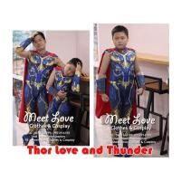 ราคา ชุดแฟนซีเด็ก ชุดซุปเปอร์ฮีโร่ ชุดธอร์ Costume Cosplay Thor Love and Thunder Superhero (19956777433)