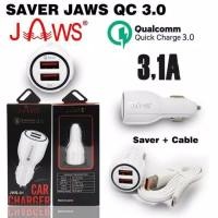 ราคา JAWS 2USB ที่ชาร์จแบตในรถ JAWS 2USB ที่ชาร์จแบตในรถ JAWS 2USB Qualcomm JWS-01 (40105712471)