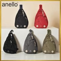 ราคา Anello Logo Print Body Bag URBAN O.D AT-S0231 Black, Gray, Khaki, Navy, Red (42114176805)