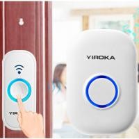 ราคา ประกัน 1 เดือน กริ่งไร้สาย YIROKA -กริ่งประตูบ้านไร้สาย ใช้ถ่าน Wireless Doorbell YIROKA (2729317196)