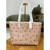 ราคา พร้อมส่งที่ไทย แท้ Coach Tote กลับด้านลายซีแตงโม (13307558702)