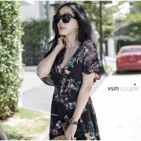 ราคา เดรสยาวสีดำ งานป้ายVSM COUPLE (11400902140)