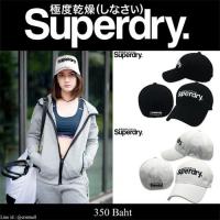 ราคา หมวกแก๊ป Superdry เต็มใบ size 56-58 cm เหมาะสำหรับใส่ออกกำลังกาย เล่นกีฬา หรือจะใสเเทียวก็เท่ห์ (344541927)
