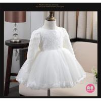 ราคา ชุดราตรี/ชุดออกงานเด็กผู้หญิง แขนยาว สีขาว,สีชมพู,สีแดง 8 (18967423476)