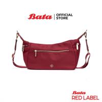 ราคา Bata บาจา กระเป๋าผู้หญิงแบบสะพายข้าง รุ่น DARBY สีมารูน 9075423 สีดำ 9076423 (43117305897)